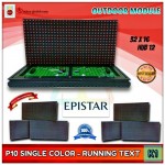 Panel Modul P10 DIP Outdoor Single Color Epistar | RED - MERAH