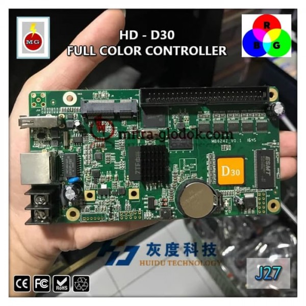 HD-D30 Videotron & Running Text Controller Card | 1024 x 64 Ethernet