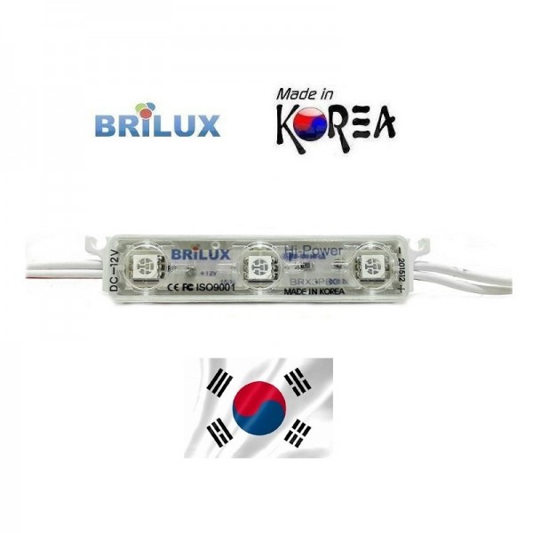 LED Module Brilux Korea SMD 5050 | 3 Mata - Putih