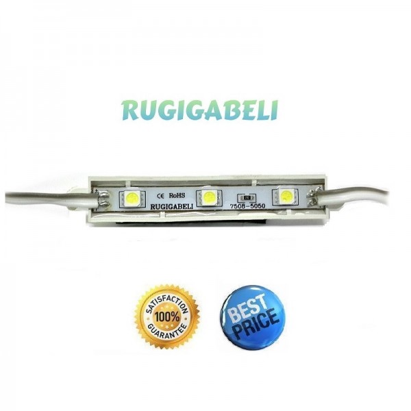 LED Module Rugigabeli China SMD 5050 | 3 Mata - Putih